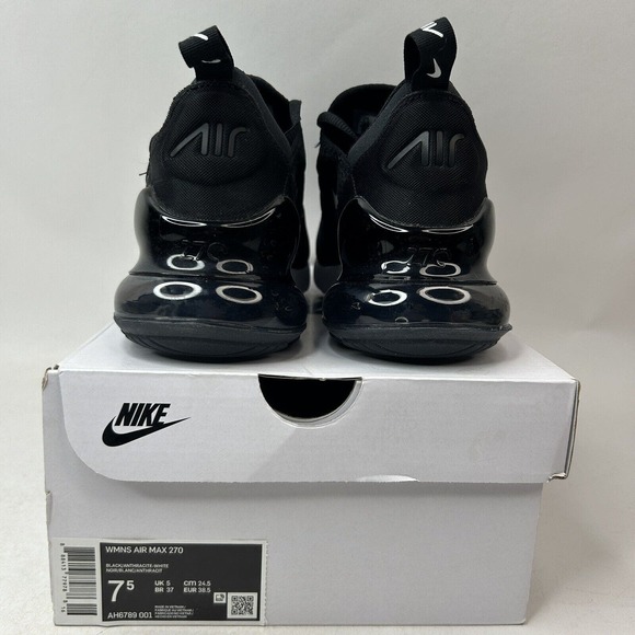 Nike Shoes Air Max 270 WMNS “Black White” 2024 - Picture 4 of 5